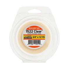 Rollo de cinta adhesiva Walker Tape 1522 Clear para pelucas y prótesis.