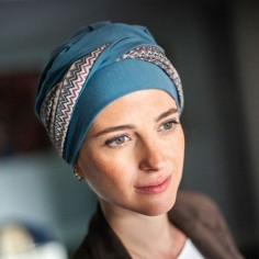 Turbante Oncológico Elegance Tempo · Tejido de Bambú ·...