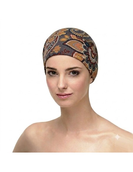 Gorro de Dormir Natalia en Algodón Carebell ·  Suavidad y Confort Oncológico
