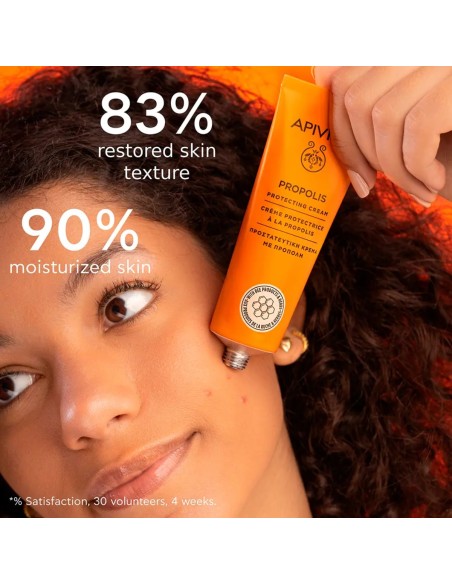 APIVITA Crema Protectora y Purificante con Propóleo 50ml · Acción Antiséptica Natural