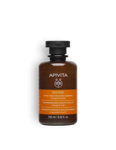 Champú APIVITA para cabello apagado y sin brillo