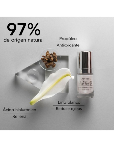 Sérum para contorno de ojos con ácido hialurónico