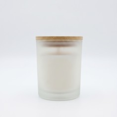 Vela Aromática con tapa de madera