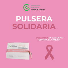 COLABORA CON AECC - PULSERA EL ROSA ES MAS QUE UN COLOR