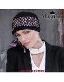 YANNA BLACK SCARLETT FLORENZA - Pañuelo Bambú - MASUMI HEADWEAAR