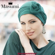 ASHA - Pañuelo Algodón Cintas Largas - MASUMI HEADWEAR