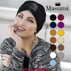 TROSALIND - Turbante Algodón - Varios Colores - MASUMI HEADWEAR