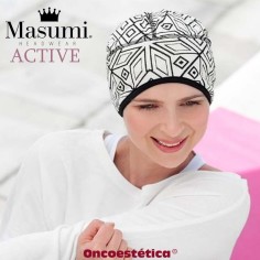 INFINITY GEOMETRIC WHITE - Gorro Deportivo - MASUMI HEADWEAR 2