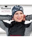 INFINITY POWER BLACK & WHITE - Gorro Deportivo Algodón - MASUMI HEADWEAR