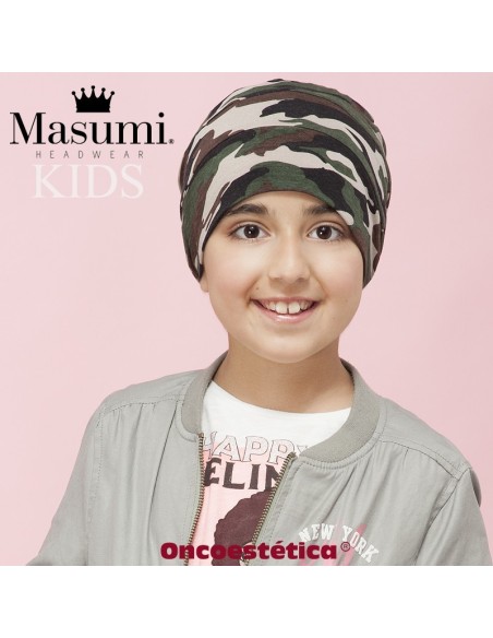 DREW MILITARY JUNIOR - Turbante Algodón - MASUMI HEADWEAR