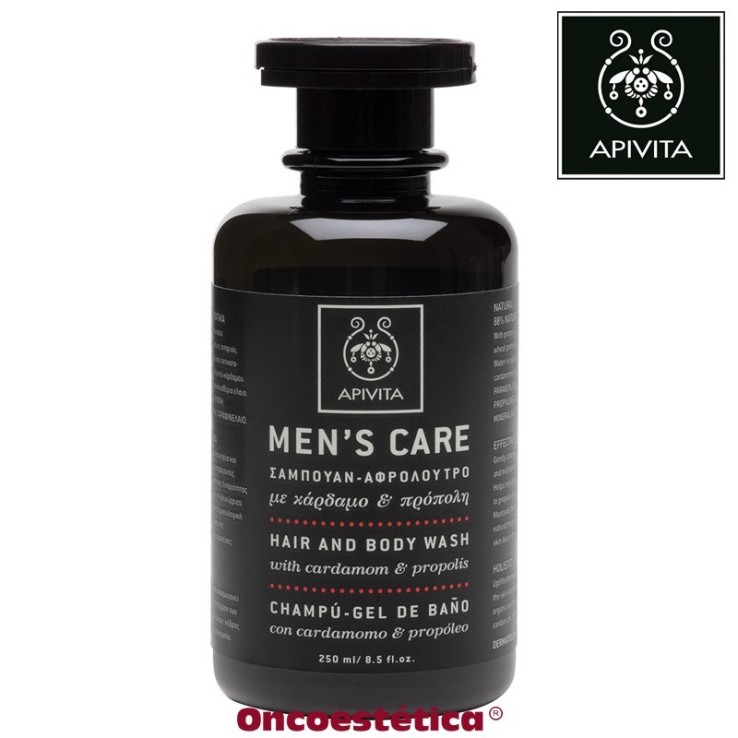 APIVITA MEN'S CARE Champu Gel de Baño para Hombre