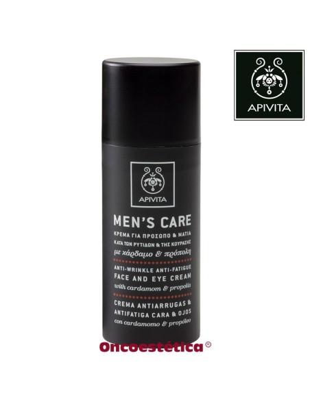 APIVITA MEN'S CARE Crema Antiarrugas y Antifatiga Cara y Ojos para Hombre APIVITA MEN'S CARE Crema Antiarrugas y Antifatiga Cara y Ojos para Hombre