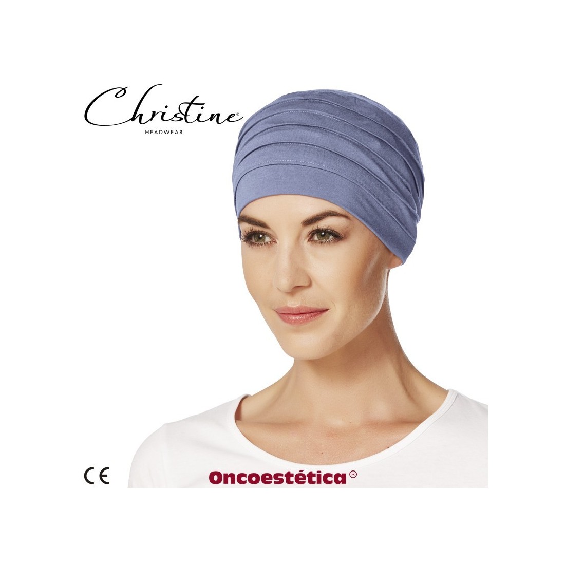 Turbante oncologico YOGA Christine y Alopecia.