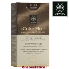APIVITA COLOR ELIXIR  8.38 Rubio Claro Dorado Perlado - Tinte permanente para el cabello 2