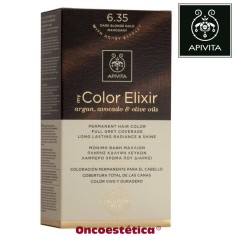 APIVITA COLOR ELIXIR 6.35 Rubio Oscuro Dorado Caoba - Tinte permanente para el cabello 2