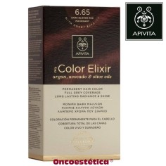 APIVITA COLOR ELIXIR 6.65 Rubio Oscuro Caoba - Tinte permanente para el cabello 2