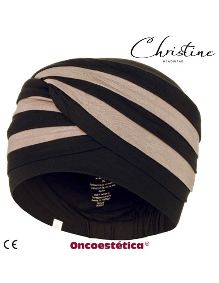SHANTI - Turbante Bambu Bicolor - Varios Colores - CHRISTINE HEADWEAR