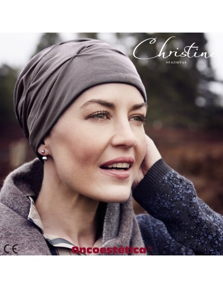 Turbante Christine Headwear que mantiene una temperatura ideal en la cabeza.