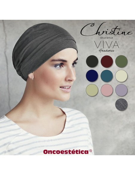 LAURA-V - Turbante básico / Varios colores - CHRISTINE HEADWEAR