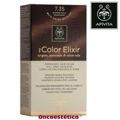 APIVITA COLOR ELIXIR 7.35 Rubio Dorado Caoba - Tinte Permanente para el Cabello 2
