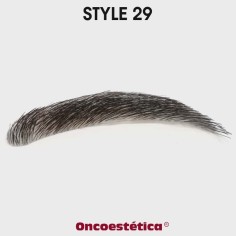 Prótesis de cejas Modelo 29: diseño unisex y realismo total