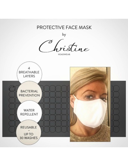 PROTECTIVE FACE MASK by CHRISTINE HEADWEAR PROTECTIVE FACE MASK by CHRISTINE HEADWEAR