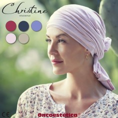 TULA - Pañuelo oncologico de bambú - Varios Colores - CHRISTINE HEADWEAR