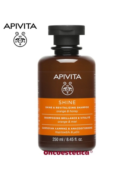 APIVITA Champú Brillo Y Vitalidaad - SHINE & REVITALIZING