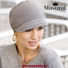 KATIA  GREY & SILVER  - Gorra Reversible Bambu - MASUMI HEADWEAR 2