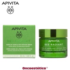 APIVITA BEE RADIANT Crema Facial Iluminadora de Textura Rica - Defensa Antiedad 2
