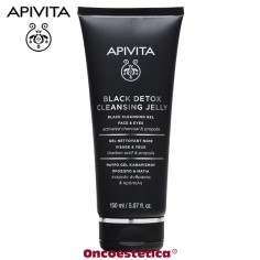 APIVITA BLACK DETOX CLEANSING JELLY - Gel Negro Limpiador Facial