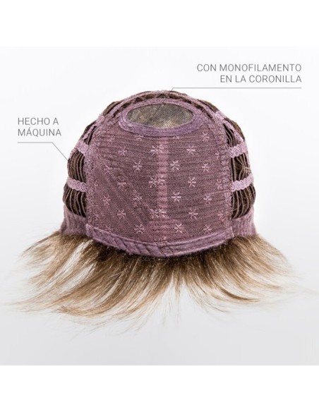 CUBA ★★ - Peluca de Microfibra sin Tul Frontal - RAQUEL WELCH.