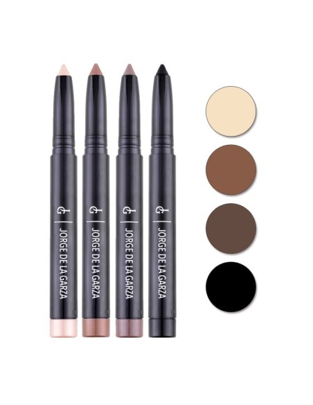 Maquillaje para ojos sensibles libre de parabenos y aceites minerales.