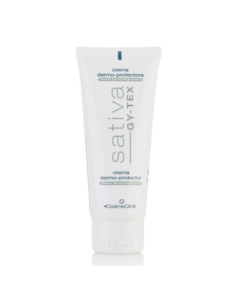 SATIVA GY-TEX - Crema Dermo-protectora de cabeza, cuello, torax y abdomen - COSMECLINIK