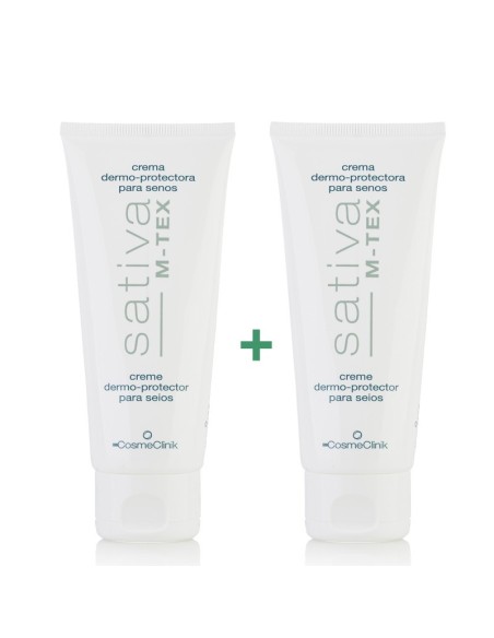 M-TEX SATIVA 2 UNIDADES CREMA DERMOPROTECTORA DE SENOS RADIOTERAPIA