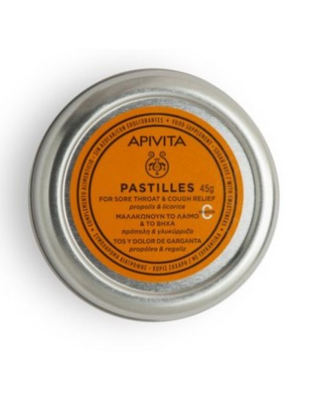 APIVITA Pastillas para el alivio de la tos con Propóleo & Regaliz APIVITA Pastillas para el alivio de la tos con Propóleo & Regaliz