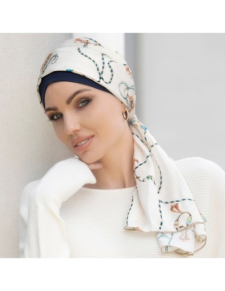 DAISY NAVY SPIRAL OCEAN DAISY NAVY SPIRAL OCEAN