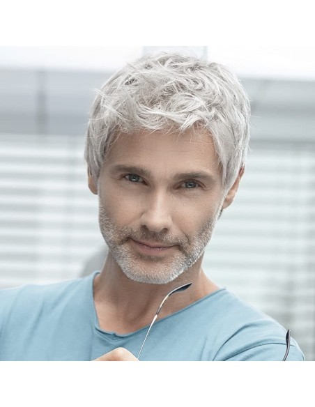 GEORGE 5-STARS ***** - Peluca Sintética Hombre - HAIRforMANce - ELLEN WILLE