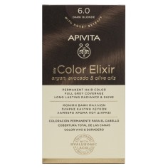 APIVITA COLOR ELIXIR 6.0 Rubio Oscuro - Tinte permanente para el cabello 2