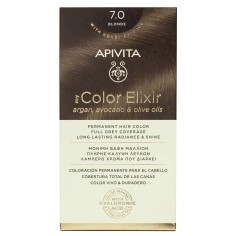 APIVITA COLOR ELIXIR 7.0 Rubio - Tinte permanente para el cabello 2