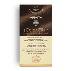 APIVITA COLOR ELIXIR 7.13 Rubio Ceniza Dorado - Tinte permanente para el cabello 2