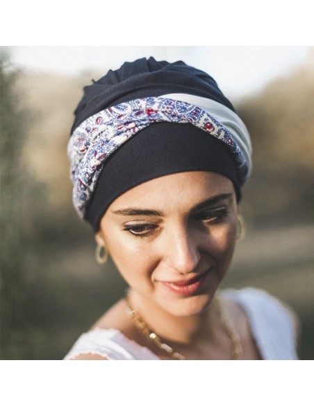 TURBANTE CONFORT CASHMERE - Bambú y Algodón - CAREBELL HEADWEAR