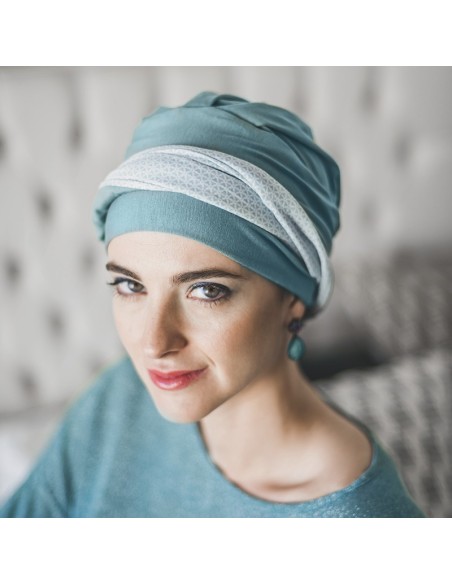 TURBANTE ELEGANCE LUZ - Bambú y Algodón - CAREBELL HEADWEAR TURBANTE ELEGANCE LUZ - Bambú y Algodón - CAREBELL HEADWEAR