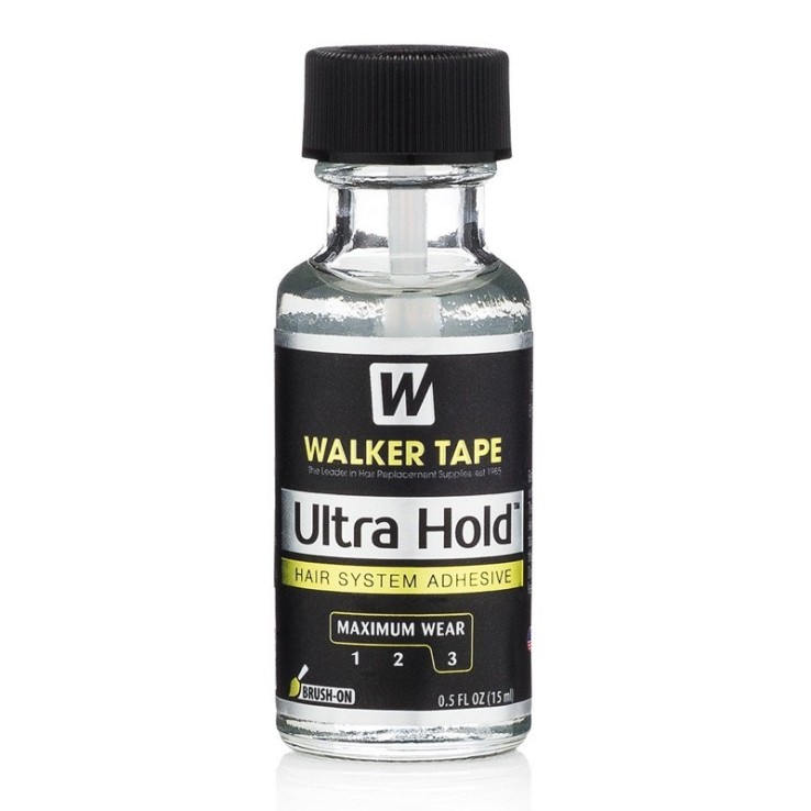WALKER TAPE ULTRA HOLD - Adhesivo líquido con pincel para prótesis y pelucas 15ml
