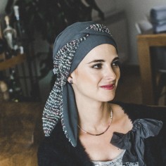 SMOOTH TWEED PASTEL - Pañuelo de bambú - CAREBELL HEADWEAR