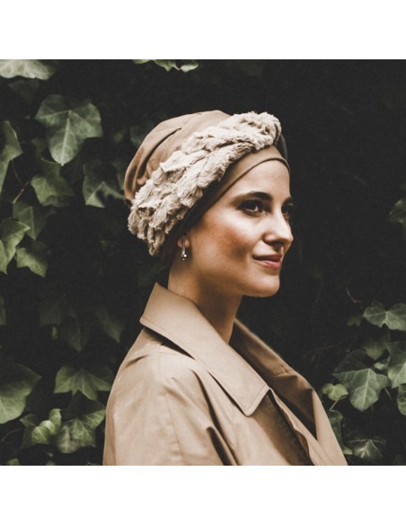 ELEGANCE ESTOCOLMO - Turbante de Algodón - CAREBELL HEADWEAR ELEGANCE ESTOCOLMO - Turbante de Algodón - CAREBELL HEADWEAR