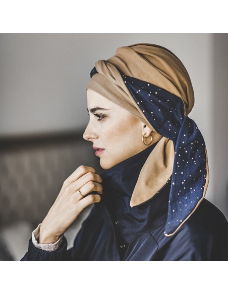 SMOOTH CAMEL GOLD - Pañuelo de algodón - CAREBELL HEADWEAR SMOOTH CAMEL GOLD - Pañuelo de algodón - CAREBELL HEADWEAR