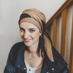 SMOOTH CAMEL GOLD - Pañuelo de algodón - CAREBELL HEADWEAR 2