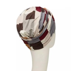 SHAKTI CARAMEL GRAPHICS - Turbante Bambu - HOUSE OF CHRISTINE 2
