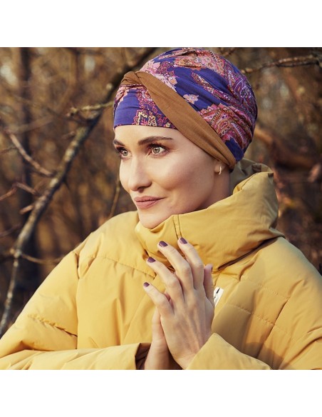 SHAKTI - PAISLEY SWIRLS - Turbante Bambu - HOUSE OF CHRISTINE